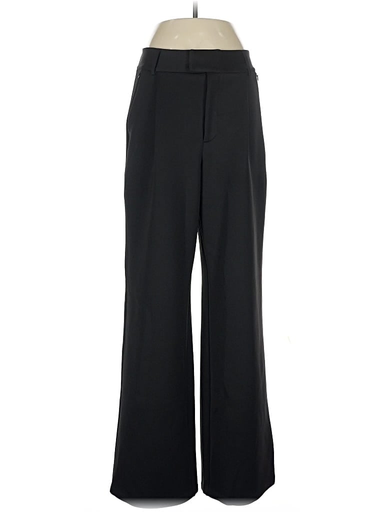 Pre-owned Good American Dress Pants In Black