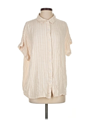 Elie Tahari Short Sleeve Blouse (view 1)