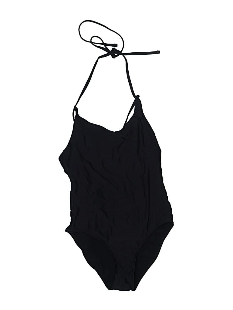 Pre-owned Athleta Bodysuit In Black