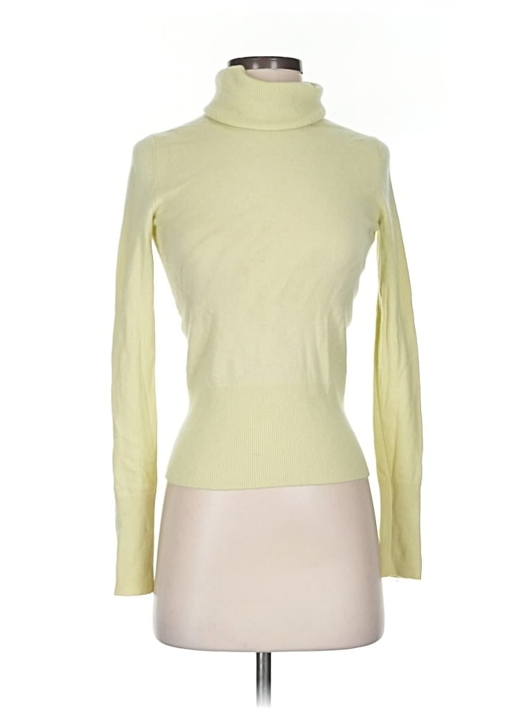 BANANA REPUBLIC Pre-owned Cashmere Pullover Sweater In Yellow