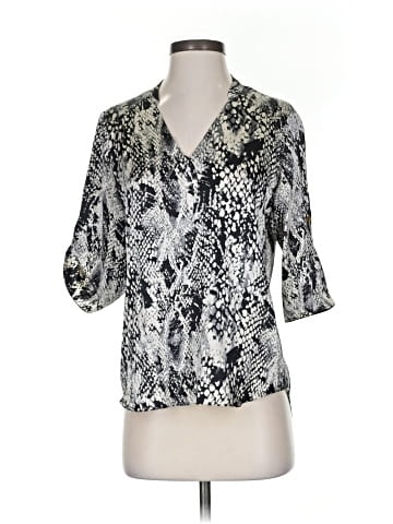 Amanda Uprichard Short Sleeve Silk Top (view 1)