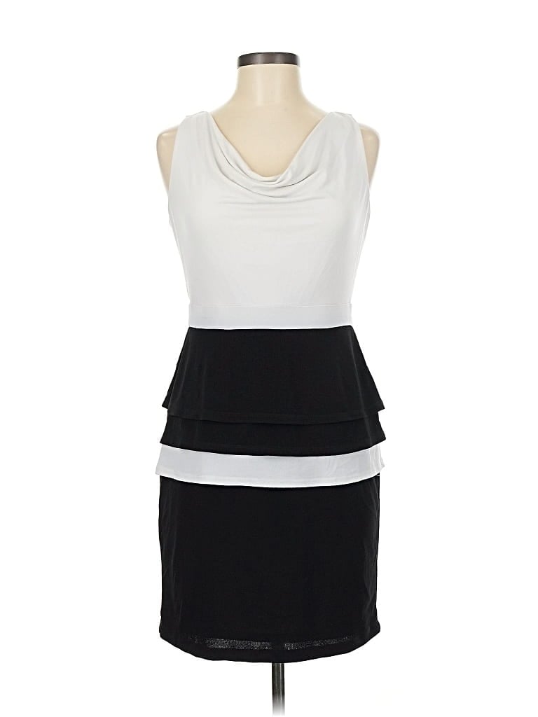 Pre-owned Marc New York Andrew Marc Cocktail Dress In White