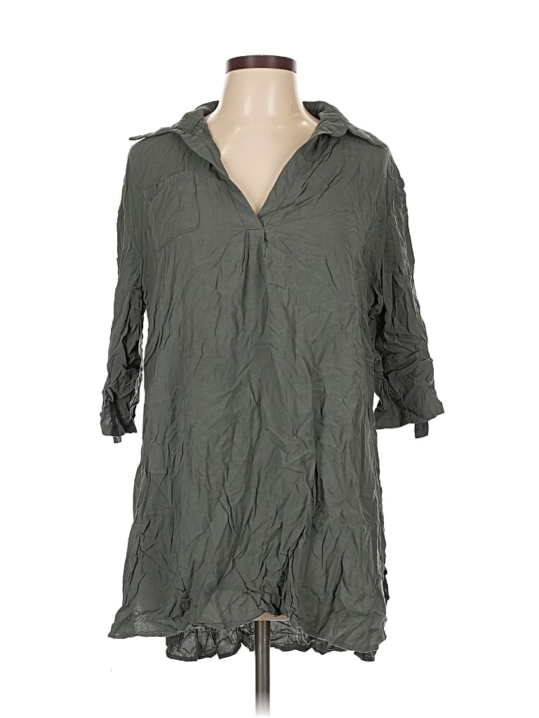 Pre-owned Ekouaer Casual Dress In Gray