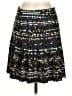 J.Crew 100% Polyester Print Black Casual Skirt Size 2 - photo 1