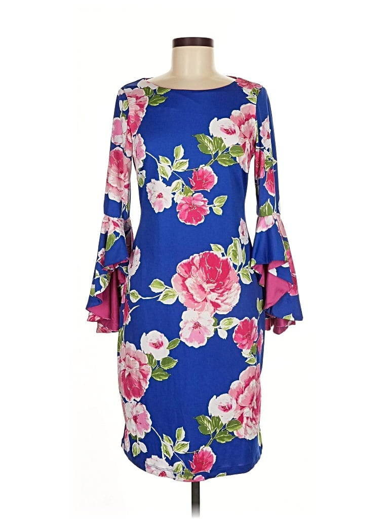 Pre-owned Shelby & Palmer Cocktail Dress In Blue