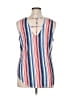 Material Girl White Sleeveless Blouse Size XL - photo 2