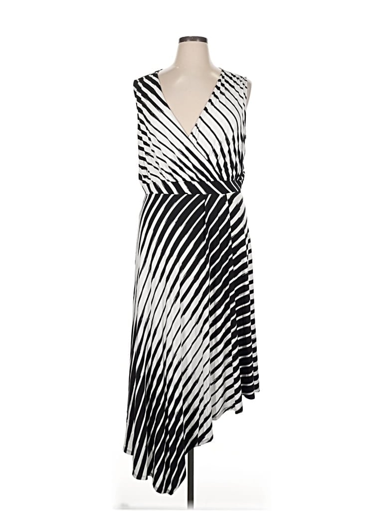 LANE BRYANT Pre-owned Cocktail Dress In Silver