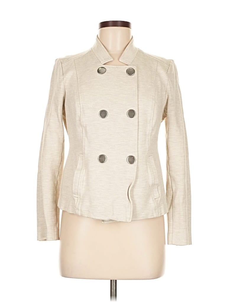 Pre-owned Cabi Cardigan Sweater In White