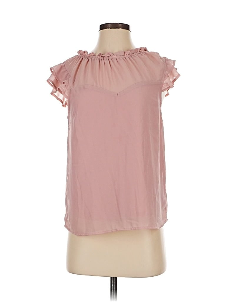 MONTEAU Pre-owned Sleeveless Blouse In Pink
