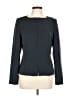Caslon 100% Polyester Solid Blue Gray Blazer Size 10 - photo 1