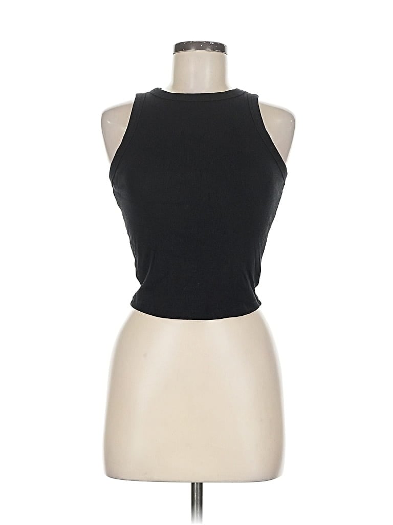 Pre-owned Torrid Tank Top Black Halter Neckline Tops
