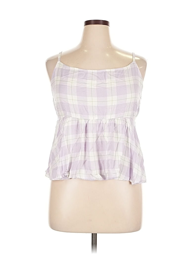 Pre-owned Goodthreads Sleeveless Blouse In Purple