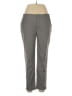 Zara Basic Chevron-herringbone Gray Dress Pants Size 10 - photo 1