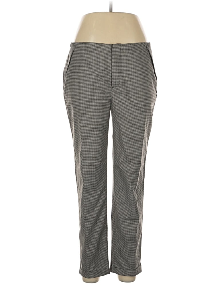 Pre-owned Zara Basic Dress Pants In Gray