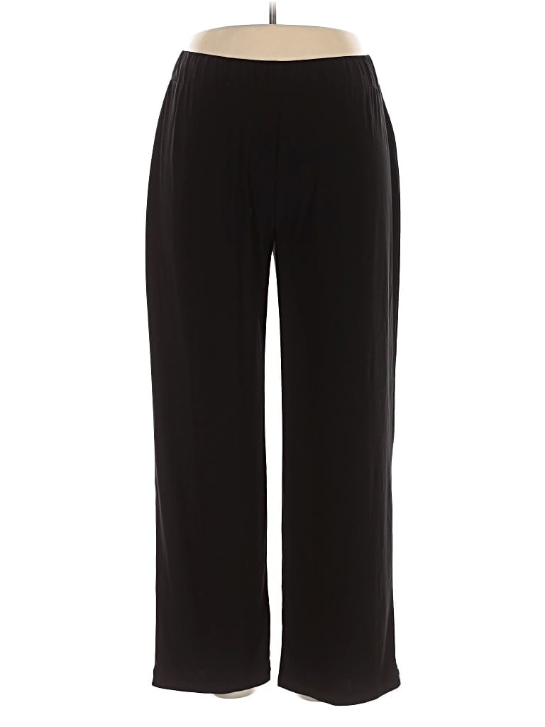 Pre-owned Ny Collection Casual Pants In Black