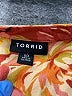 Torrid 100% Rayon Orange Short Sleeve Blouse Size Med Plus (00) - photo 7