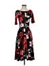 Marc Bouwer Floral Black Cocktail Dress Size 2 - photo 1