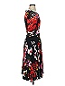 Marc Bouwer Floral Black Cocktail Dress Size 2 - photo 4