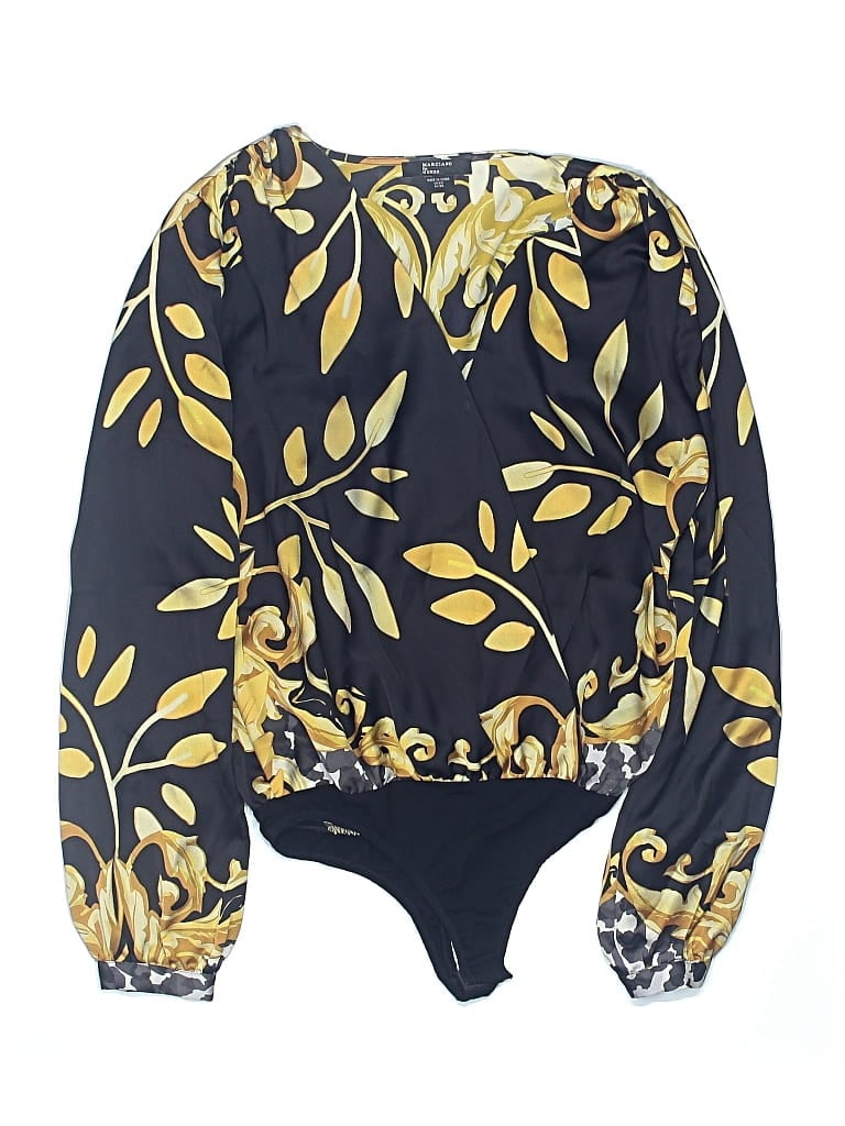 Pre-owned George Marciano For Guess Bodysuit In Yellow