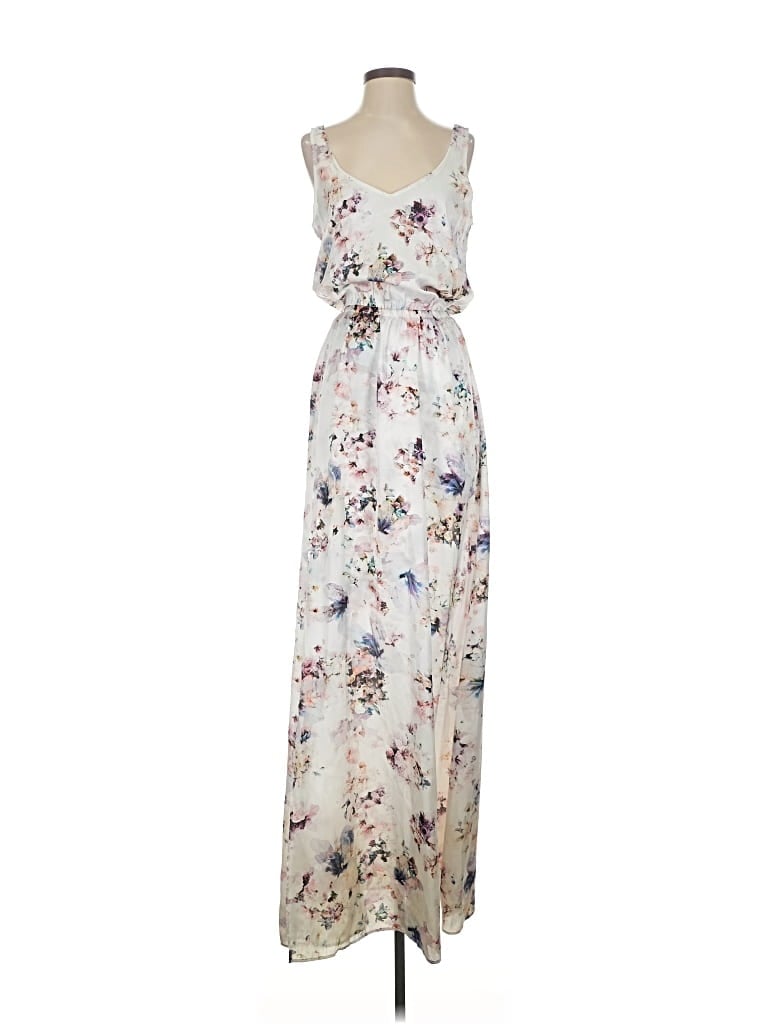 Pre-owned Show Me Your Mumu Casual Dress In White