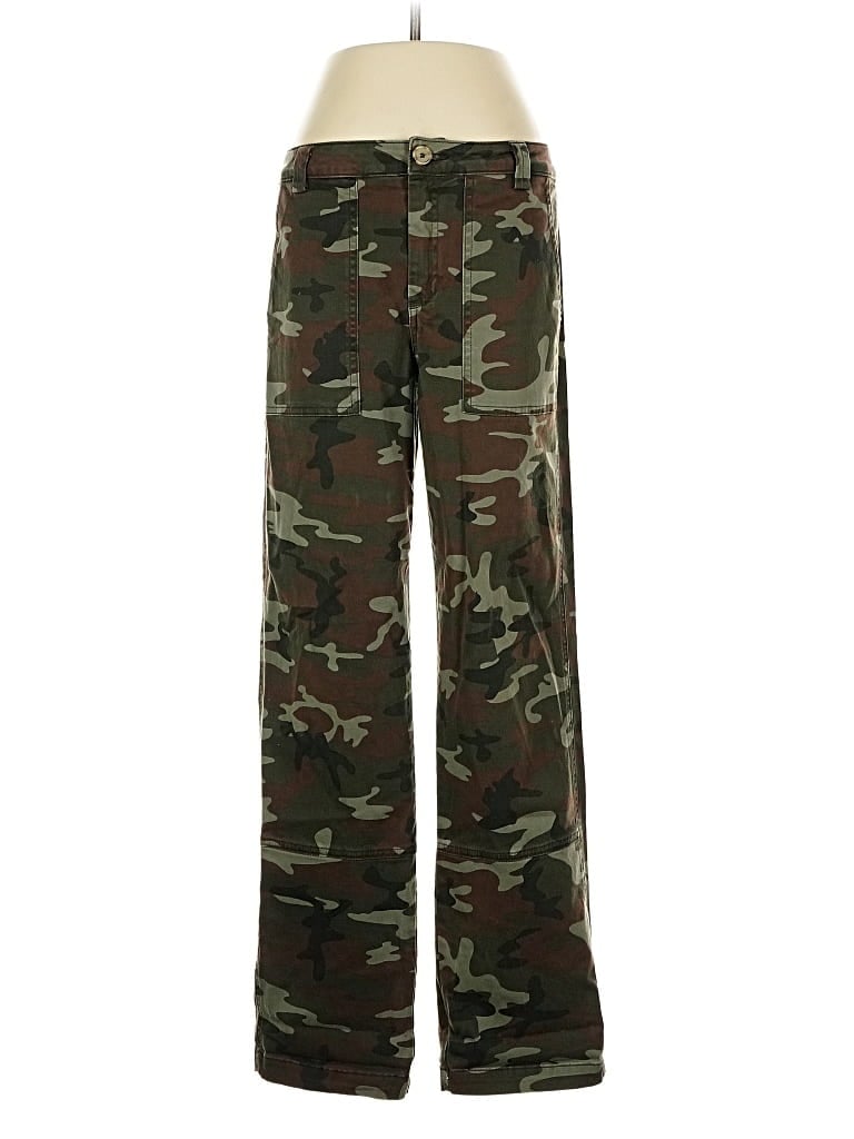 Pre-owned Velvet By Graham & Spencer Cargo Pants In Green