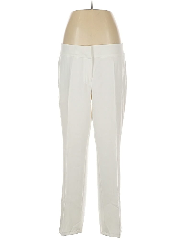 BLACK LABEL BY EVAN PICONE Pre-owned Dress Pants In White