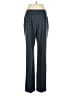 Le Suit 100% Polyester Chevron-herringbone Gray Dress Pants Size 4 - photo 2