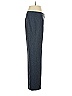 Le Suit 100% Polyester Chevron-herringbone Gray Dress Pants Size 4 - photo 4