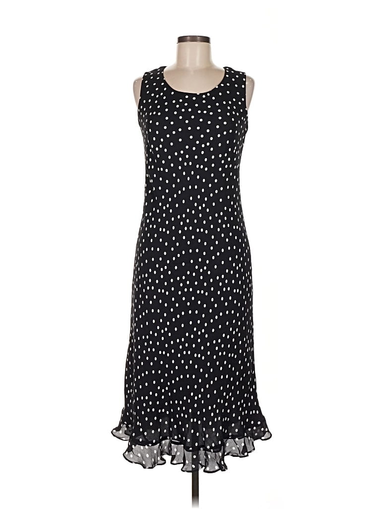 Pre-owned Talbots Casual Dress In Black