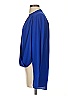 BCBGMAXAZRIA 100% Polyester Blue Long Sleeve Blouse Size XS - photo 5