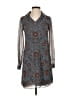 CAbi 100% Polyester Paisley Blue Casual Dress Size XXS - photo 1