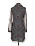 CAbi 100% Polyester Paisley Blue Casual Dress Size XXS - photo 2