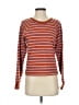 Madewell Stripes Orange Pullover Sweater Size XXS - photo 1