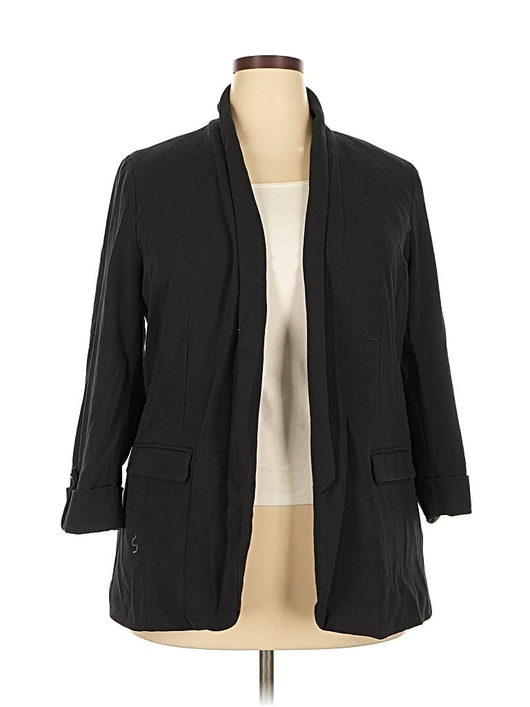 APT. 9 Pre-owned Blazer Jacket In Black
