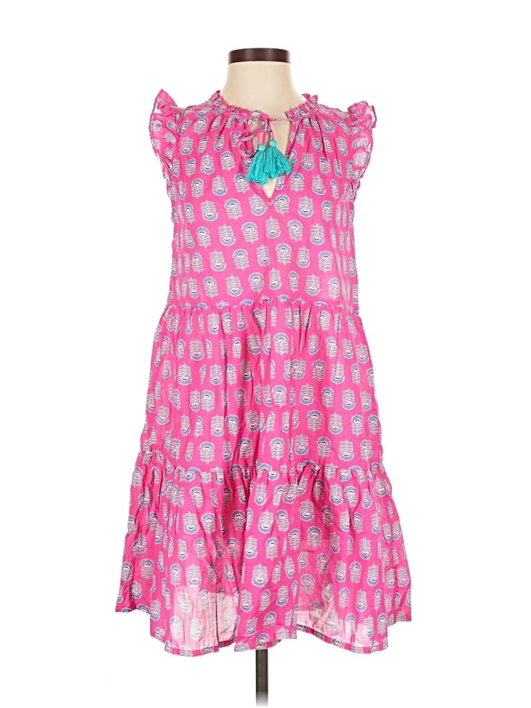 Pre-owned J.crew Factory Store Casual Dress In Pink