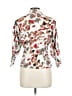 Richards Floral Ivory 3/4 Sleeve Blouse Size 12 - photo 2