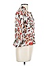 Richards Floral Ivory 3/4 Sleeve Blouse Size 12 - photo 4