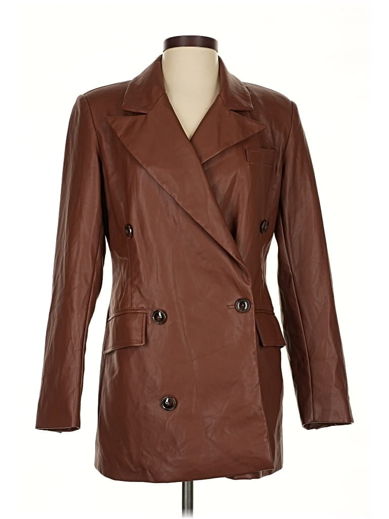 Pre-owned 7 For All Mankind Trenchcoat In Brown