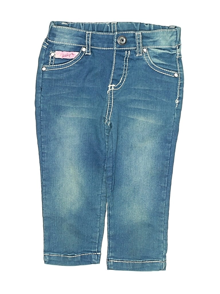 Pre-owned Assorted Brands Kids' Jeans In Blue