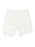 Trave 100% Cotton White Denim Shorts Size 26 waist - photo 2