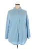 Unbranded Blue 3/4 Sleeve Blouse Size 2X - photo 1