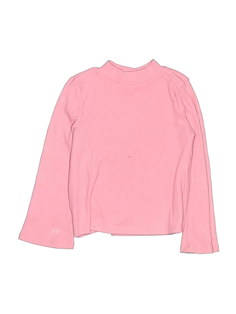 Pre-owned Old Navy Kids' Turtleneck Sweater In Pink