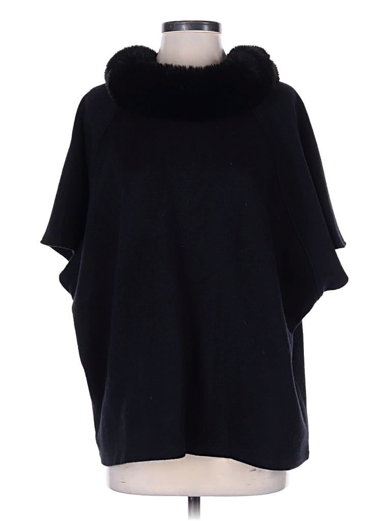 Pre-owned Adrienne Landau Pullover Sweater In Black