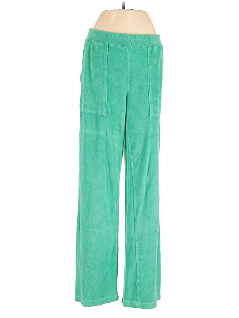 Pre-owned Monrow Casual Pants In Green