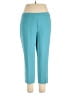 Theory Solid Teal Dress Pants Size 18 - photo 1