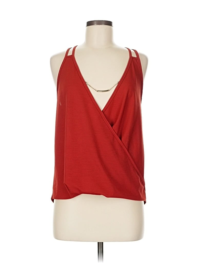 Pre-owned Rue21 Sleeveless Blouse In Red