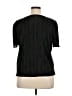Traditions 100% Polyester Black Short Sleeve Blouse Size XL - photo 2