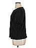 Traditions 100% Polyester Black Short Sleeve Blouse Size XL - photo 5