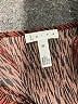 Leith 100% Viscose Chevron-herringbone Brown Cocktail Dress Size XS - photo 6