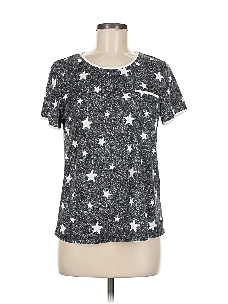 Pre-owned Ekouaer Short Sleeve T-shirt In Silver